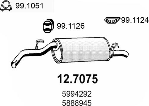 ASSO 12.7075 - Toba esapament finala aaoparts.ro