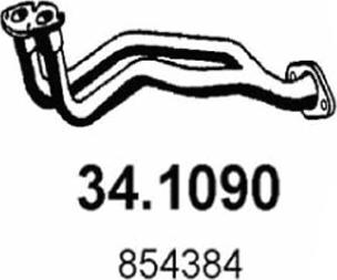 ASSO 34.1090 - Racord evacuare aaoparts.ro