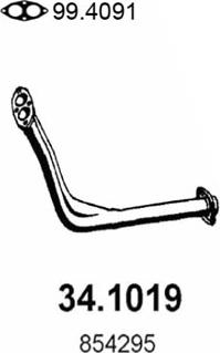 ASSO 34.1019 - Racord evacuare aaoparts.ro