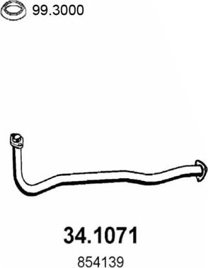 ASSO 34.1071 - Racord evacuare aaoparts.ro