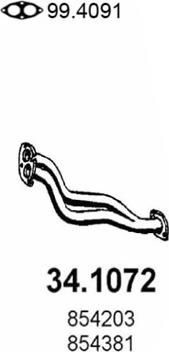 ASSO 34.1072 - Racord evacuare aaoparts.ro