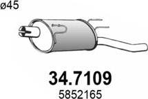 ASSO 34.7109 - Toba esapament finala aaoparts.ro