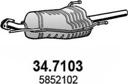 ASSO 34.7103 - Toba esapament finala aaoparts.ro