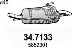 ASSO 34.7133 - Toba esapament finala aaoparts.ro