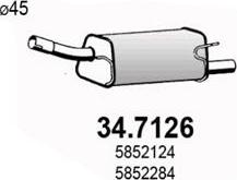 ASSO 34.7126 - Toba esapament finala aaoparts.ro