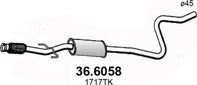 ASSO 36.6058 - Toba esapamet intermediara aaoparts.ro