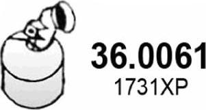 ASSO 36.0061 - Catalizator aaoparts.ro