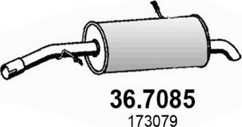 ASSO 36.7085 - Toba esapament finala aaoparts.ro