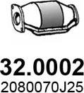 ASSO 32.0002 - Catalizator aaoparts.ro