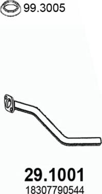 ASSO 29.1001 - Racord evacuare aaoparts.ro