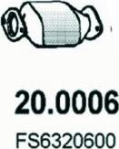 ASSO 20.0006 - Catalizator aaoparts.ro