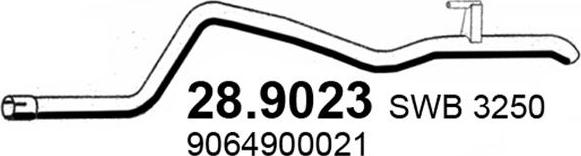 ASSO 28.9023 - Racord evacuare aaoparts.ro