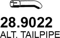 ASSO 28.9022 - Racord evacuare aaoparts.ro