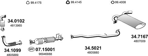 ASSO ART4739 - Sistem de esapament aaoparts.ro