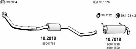 ASSO ART0510 - Sistem de esapament aaoparts.ro