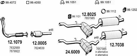 ASSO ART0602 - Sistem de esapament aaoparts.ro