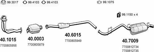 ASSO ART2092 - Sistem de esapament aaoparts.ro