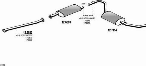 ASSO ARTTRUCK574 - Sistem de esapament aaoparts.ro