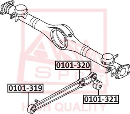 ASVA 0101-319 - Suport,trapez aaoparts.ro