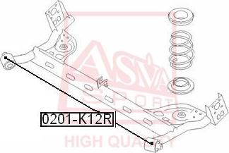 ASVA 0201-K12R - Suport,trapez aaoparts.ro