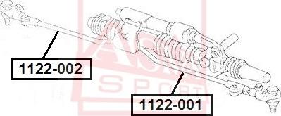 ASVA 1122-001 - Articulatie axiala, cap de bara aaoparts.ro