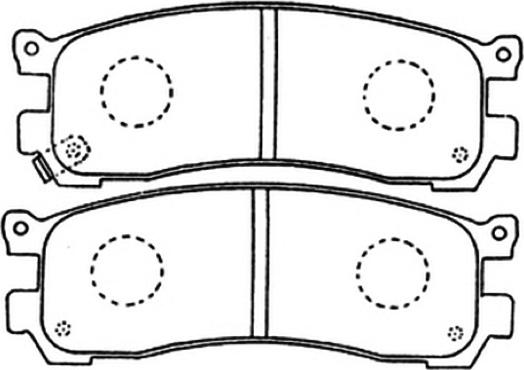 ASVA AKD-5290 - Set placute frana,frana disc aaoparts.ro