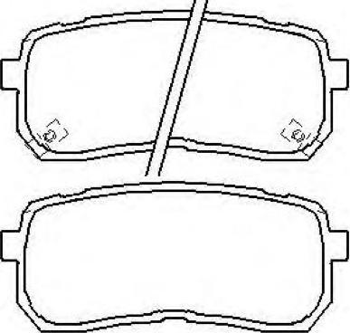 J&S Automotive VBP5846 - Set placute frana,frana disc aaoparts.ro