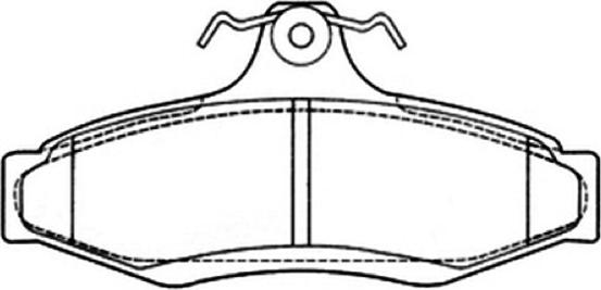ASVA AKD-0424 - Set placute frana,frana disc aaoparts.ro