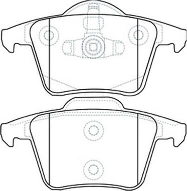 Volvo 32373159 - Set placute frana,frana disc aaoparts.ro