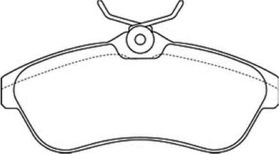 ASVA AKD-0206 - Set placute frana,frana disc aaoparts.ro