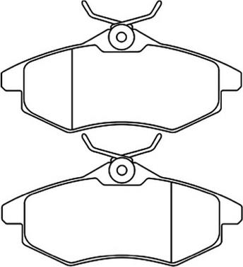 ASVA AKD-0207 - Set placute frana,frana disc aaoparts.ro