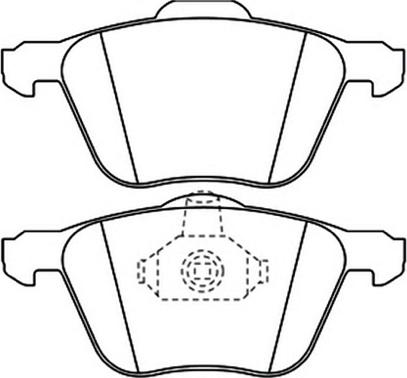 GMC 2326903 - Set placute frana,frana disc aaoparts.ro