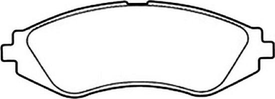 ASVA AKD-0779 - Set placute frana,frana disc aaoparts.ro