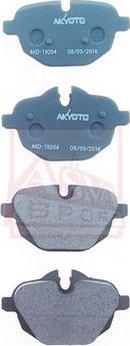 ASVA AKD-19204 - Set placute frana,frana disc aaoparts.ro