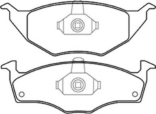 ASVA AKD-1057 - Set placute frana,frana disc aaoparts.ro