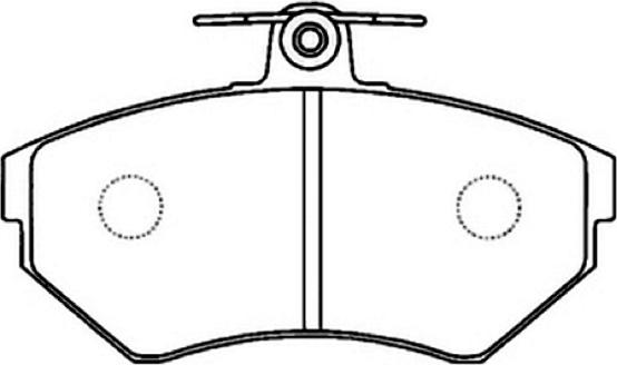 ASVA AKD-1035 - Set placute frana,frana disc aaoparts.ro