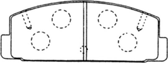 ASVA AKD-1076 - Set placute frana,frana disc aaoparts.ro