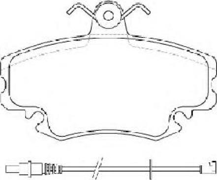 ASVA AKD-1251 - Set placute frana,frana disc aaoparts.ro