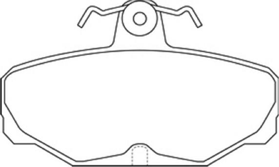 ASVA AKD-1200 - Set placute frana,frana disc aaoparts.ro