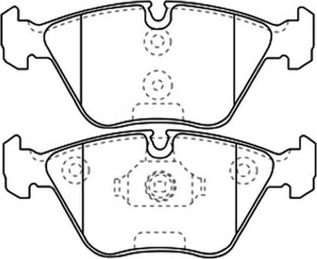 ASVA AKD-1230 - Set placute frana,frana disc aaoparts.ro