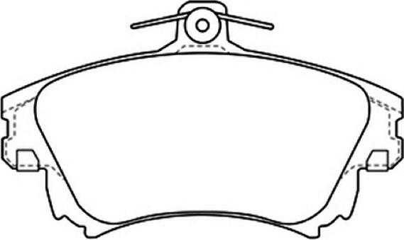 ASVA AKD-3126 - Set placute frana,frana disc aaoparts.ro
