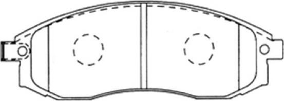 ASVA AKD-3810 - Set placute frana,frana disc aaoparts.ro
