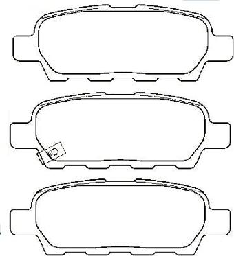 ASVA AKD-JA00A - Set placute frana,frana disc aaoparts.ro