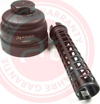 AT Autoteile AT20947 - Capac, carcasa filtru ulei aaoparts.ro