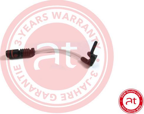 at autoteile germany at10139 - Senzor de avertizare,uzura placute de frana aaoparts.ro