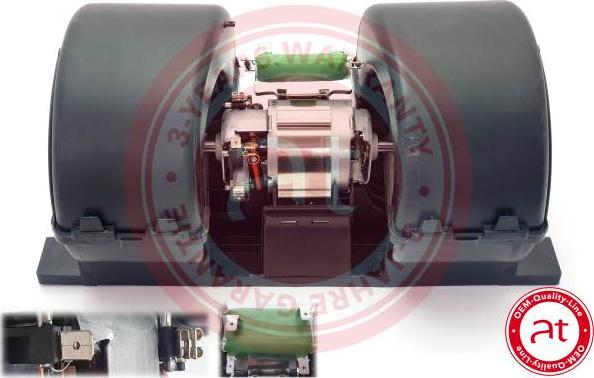 at autoteile germany at12983 - Ventilator, habitaclu aaoparts.ro