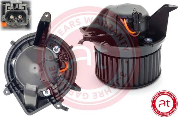 at autoteile germany at12971 - Ventilator, habitaclu aaoparts.ro