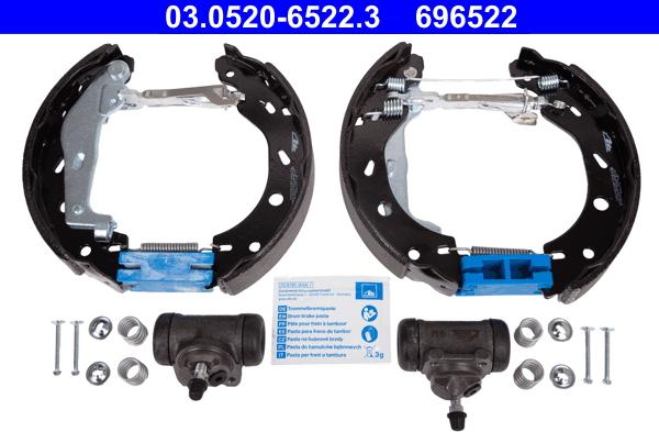 ATE 03.0520-6522.3 - Set saboti frana aaoparts.ro