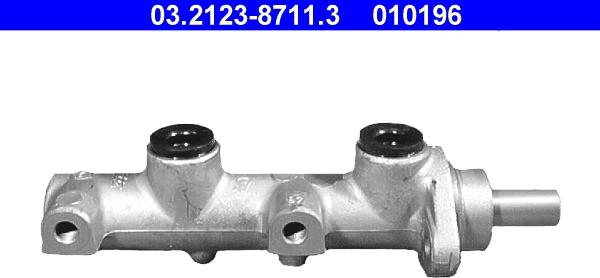ATE 03.2123-8711.3 - Pompa centrala, frana aaoparts.ro