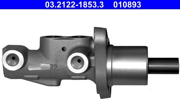 ATE 03.2122-1853.3 - Pompa centrala, frana aaoparts.ro